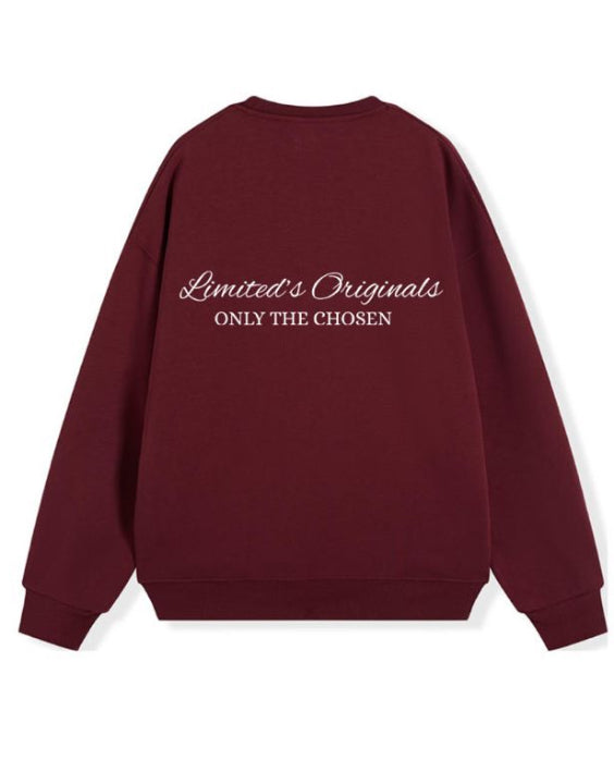 Sweatshirt - Burgundy